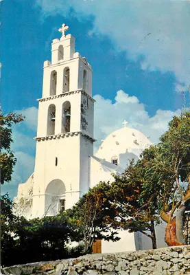 Igreja Santa Irêne — Ilha de Naxos — Editor não visível