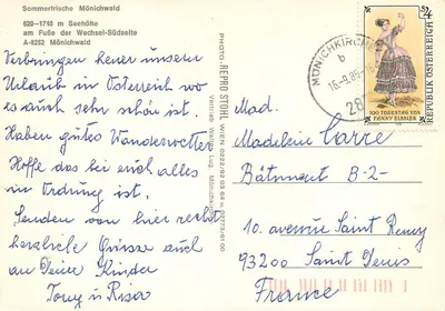 Mönichkirchen — 1000 m nad poziomem morza — PHOTO-REPRO STOHL — Rewers