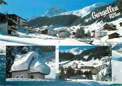Gargellen 1424m — Montafon, Áustria — Foto Diacenter H. Häusle