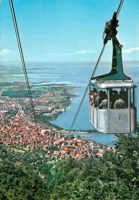 Bregenz am Bodensee — vista desde o teleférico — editor F 14 801
