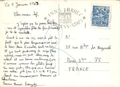 Innsbruck — Patscherkofel — editor Innsbruck-Stam — Verso