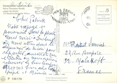 Marcha fanfary w Innsbrucku — wydawca Schollhorn & Co. nr P 130179 — Rewers