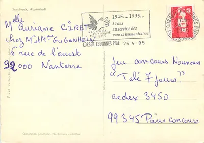 Innsbruck — Alpenstadt — Verlag Offseldruck — Verso