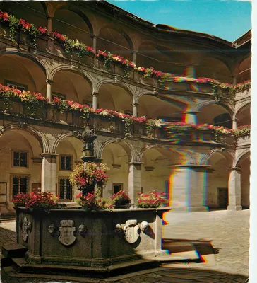 Linz an der Donau — Laubenhof im Landhaus (16º Século) — KUNST-HERG Ges.m.b.H., Linz