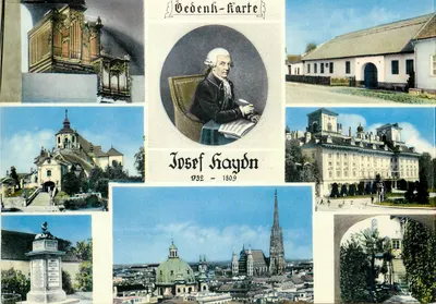 Josef Haydn — 1732 - 1809 — Kunstverlag Siegfried Böhm, Wien IX
