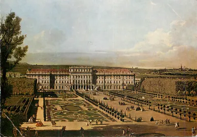 Bilhete postal moderno Pintura de Bernardo Belotto Gen Canaletto