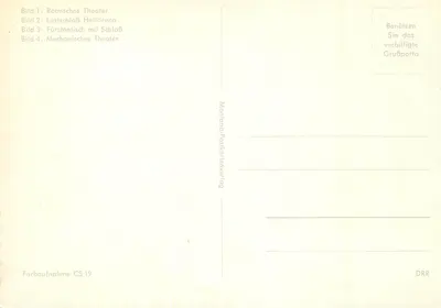 Wasserspiele Schloß Hellbrunn - Salzburg — Montana-Postkartenverlag, seria CS 19 — Rewers