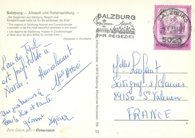 Salzburg — Stare Miasto i Hohensalzburg — Alfred Gründler, A-5013 Salzburg — Rewers