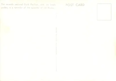 Pavillon d'Or — Kioto — JAPAN TOURIST ASSOCIATION — Rewers