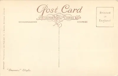 La Corbière, Jersey — światło latarni na skałach — C.I. n°4919 — Rewers