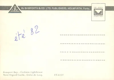 Jersey — widok panoramiczny — Bamforth & Co. Ltd. ET.6125 — Rewers