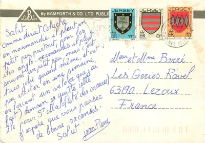 St. Brelade's Bay e Ouaisne Bay — Jersey, Ilhas do Canal — ET.4159 — Verso