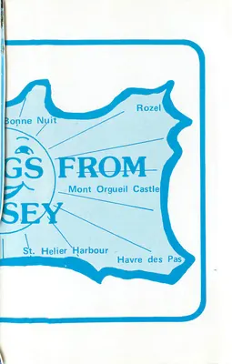 Zamek Mont Orgueil — Jersey — wydawca nie widoczny — Rewers