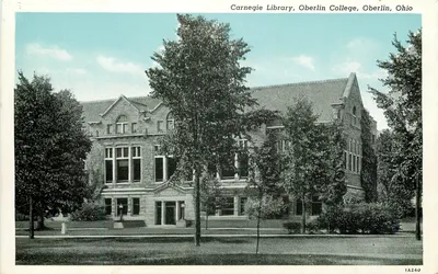 Biblioteca Carnegie, Oberlin College — Oberlin, Ohio — editor C.T. Blue Sky, n° 1A240