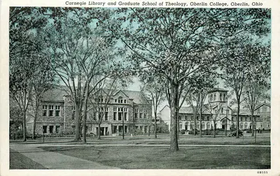 Biblioteca Carnegie e Escola de Teologia de Grade, Oberlin College — Oberlin, Ohio — série OB555