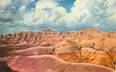 Badlands do Dakota do Sul — editor Rushman Photo Inc. n° 1168