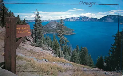 Wizard Island — Crater Lake National Park — Publicado para Crater Lake Lodge