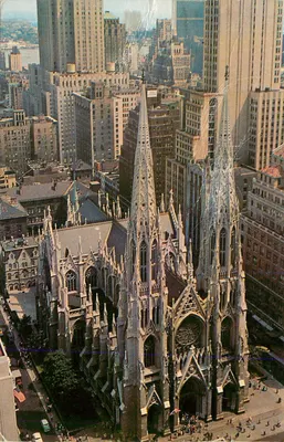 Catedral de St. Patrick — Nova York — Acadia Card Company, n° #67