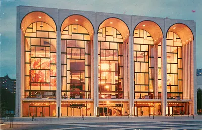 Lincoln Center for the Performing Arts — Metropolitan Opera House — Plastichrome