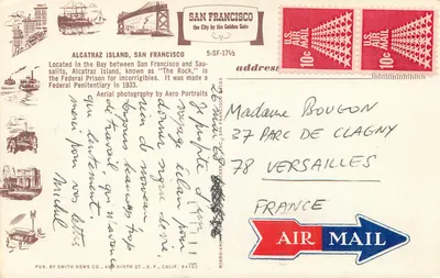 Wyspa Alcatraz — San Francisco — Aero Portraits 5:SF-17½ — Rewers