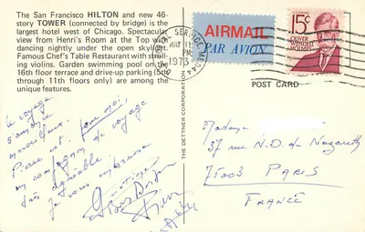 San Francisco Hilton — widok panoramiczny i restauracja — The Dettner Corporation — Rewers