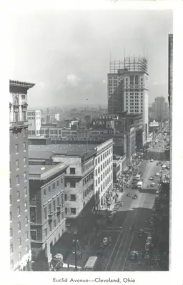 Avenida Euclid — Cleveland, Ohio — vista aérea — Kodak