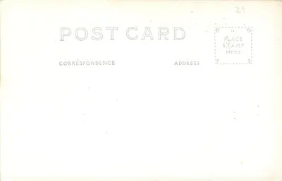 Hotel Washington — Cristobal, C.Z. — carta postal sem editor visível — Verso