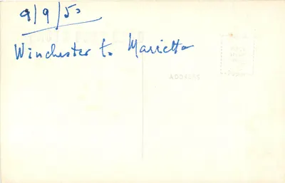 Rodovia 50 — Laurel Mountain, W.Va. — Kodak — Verso