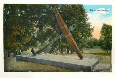 The Maine Anchor — monumento ao amarre marítimo — editor não visível