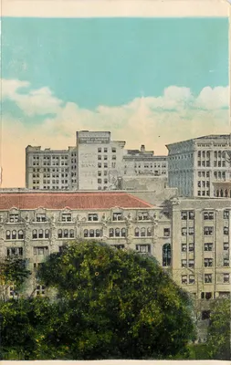 Hotel Ambassador, Los Angeles, Califórnia — série 707, editor não identificado — Verso