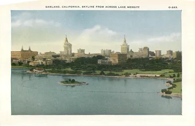 Auditório da Cidade de Oakland, Califórnia — O-213 — Verso