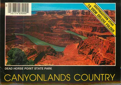 Dead Horse Point State Park — Canyonlands Country — 19 View Deluxe Folder