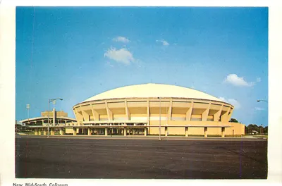New Mid-South Coliseum — Memphis, Tennessee — editor desconhecido