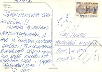 Rauma — Raumlaissi terveksi — wydawca Satavuotias kaupunginvaltaisto, seria nr 1976 — Rewers