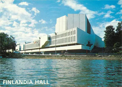 Finlandia Hall — Helsinki, Finlândia — Photo Eero Venhola