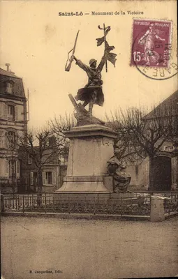 Saint-Lô — Monumento da Vitória — R. Jacqueline, Edit.