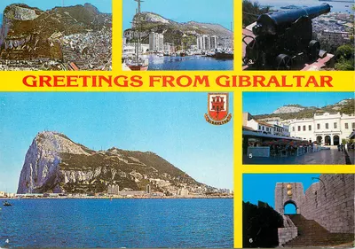 Gibraltar — várias vistas — editor Estoril Ltd. n°47