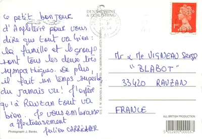 O Castelo de Rochester — Dennis & Publishing, n° R.013038L — Verso