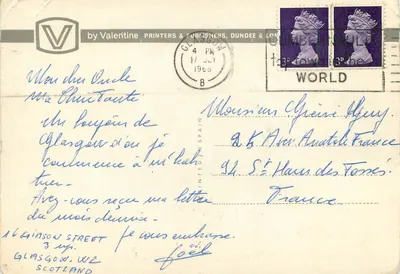 Loch Faskally e Green Park Hotel, Pitlochry — AT.779 — Valentine Printers & Publishers — Verso