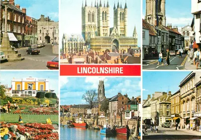 Lincolnshire — paisagem e monumentos — E. T. W. DENNIS & SONS LTD.