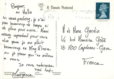 Lincolnshire — paisagem e monumentos — E. T. W. DENNIS & SONS LTD. — Verso