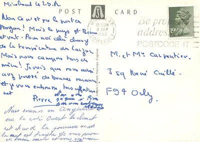 Minehead — O porto — C 887 — Verso