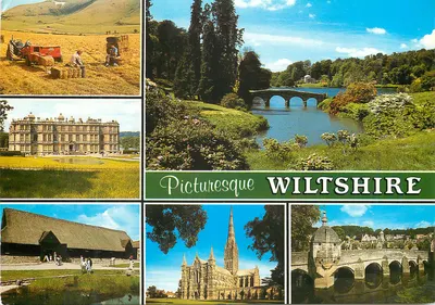 Wiltshire — Paisagens e monumentos — Salomon Cameracolour