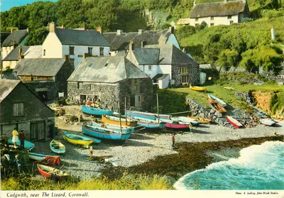 Cadgwith, perto de The Lizard, Cornualha — Foto e Texto por Ludwig John Hinde Studios