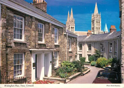 Walsingham Place, Truro, Cornwall — Foto David Hastilow — Publicado por John Hinde (Distributors) Ltd.