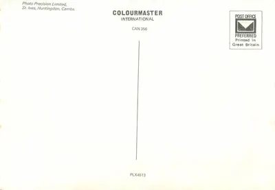 Christ Church Gateway, Canterbury — wydawca COLOURMASTER INTERNATIONAL, nr CAN 356 — Rewers
