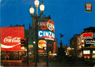 Piccadilly Circus — noite — FISA - Grã-Bretanha, n°6