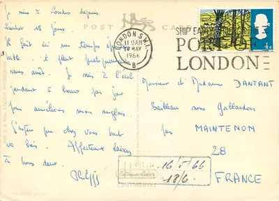 Torre do Bridge — Londres — Harrison and Sons Ltd, n° 122C — Verso