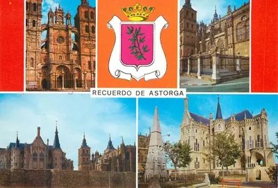 Astorga — Recuerdo de Astorga — Imp. A.G. Cobas, S.A. Barcelona
