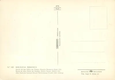 Kloster Kościoła San Pablo del Campo — Barcelona — Éditions FISO — Rewers